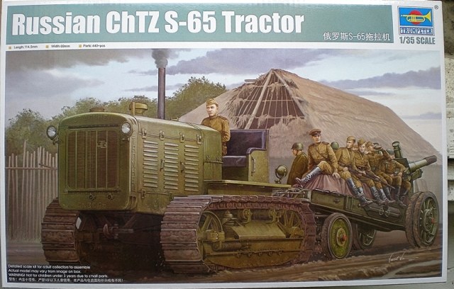 Russian ChTZ S-65 Tractor