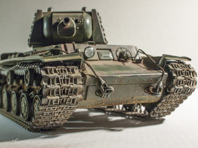 КВ-1 с экранами