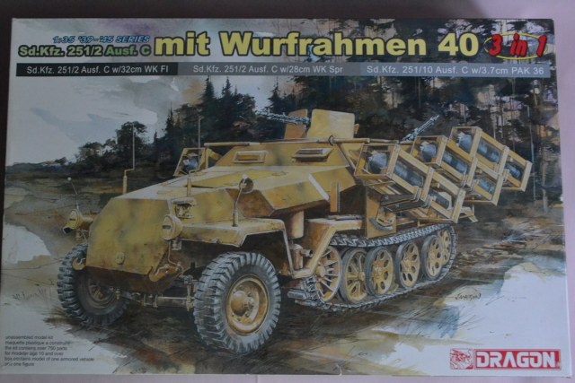 Sd.Kfz. 251/2 Ausf. C  mit Wurfrahmen 40