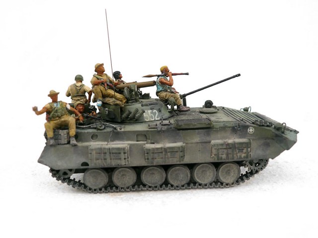 "Афганские дороги" БМП-2Д  345-го гв. ОПДП