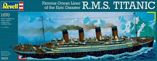 Британский трансатлантический лайнер R.M.S "Titanic".