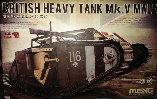 Британский Тяжелый танк MARK V Male (Самец)