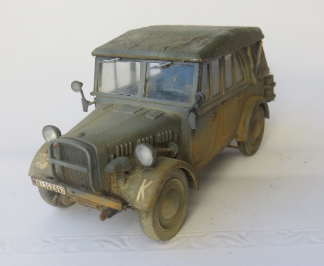 Немецкий легковой штабной автомобиль( Kfz.1)