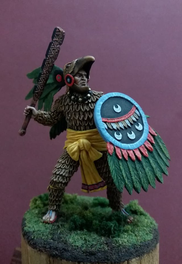 Ацтекский воин-орел