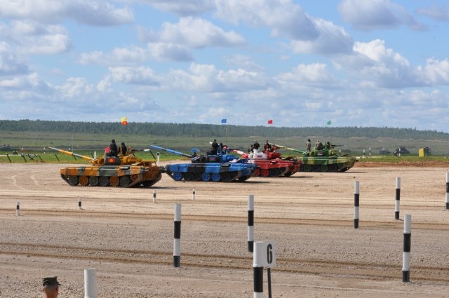 Танковый БИАТЛОН 2017