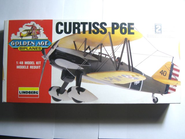 Curtiss P6E Hawk    Lindberg 1/48
