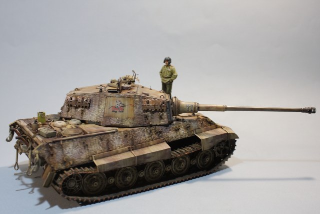 Pz.Bef.Wg. Tiger Ausf B, Земландский полуостров, май 1945