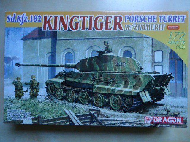 Sd.Kfz.182 King Tiger Porsche turret (1/72)