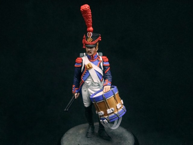 Барабанщик гренадерской роты 57-го линейного полка. Франция, 1809-12 года