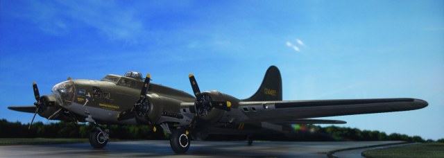 B-17F  "Memphis belle", 1:48, Revell