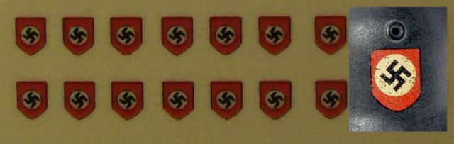 German helmet (SS) 1/16