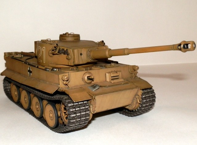 Pz-VI Африканский Тигр