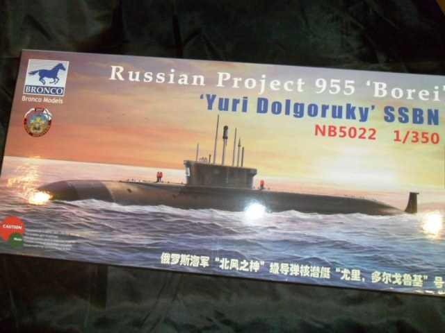 Russian Project 955 "Borei" - "Yuri Dolgoruky" SSBN
