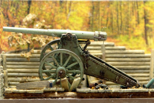 "Брошенка" Осадная пушка 42 калибра 1877 года