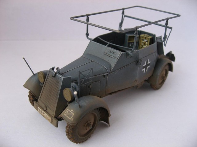 German Adler  Kfz. 14 Radio Car