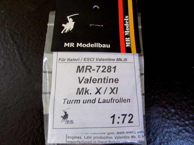 Valentine Mk. X/XI (Turm und Laufrollen)