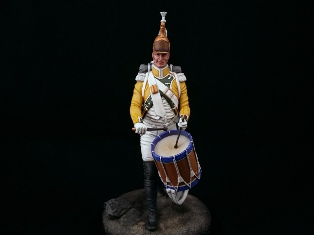Барабанщик 20-го драгунского полка. Франция, 1805 год