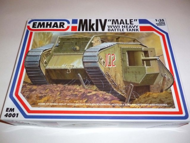 Mk IV "Male" тяжелый танк 1 Мировой
