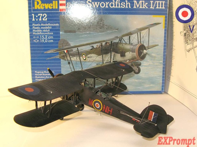 1/72 Fairey Swordfish Mk.III – или ночной кошмар папаши Денница.