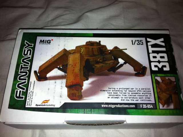 Шагающий танк 38 TX (Gehen Tank)