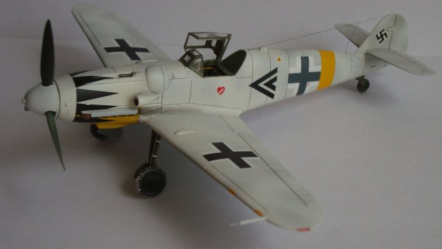 Bf-109 g14 Эриха Хартманна