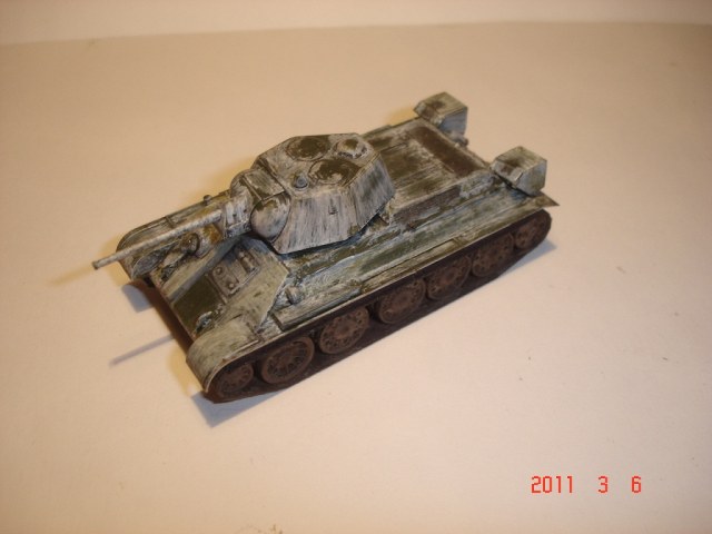 Т-34/76 пр-ва УВЗ 1942 год (период резинового кризиса)