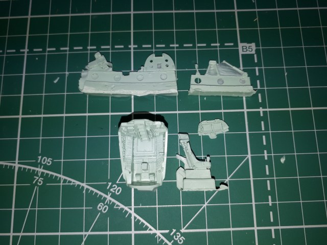 Кабина СУ-50 ПАК-ФА 1/72