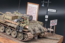 СУ-85 "Александр Суворов" весна 1945 Берлин