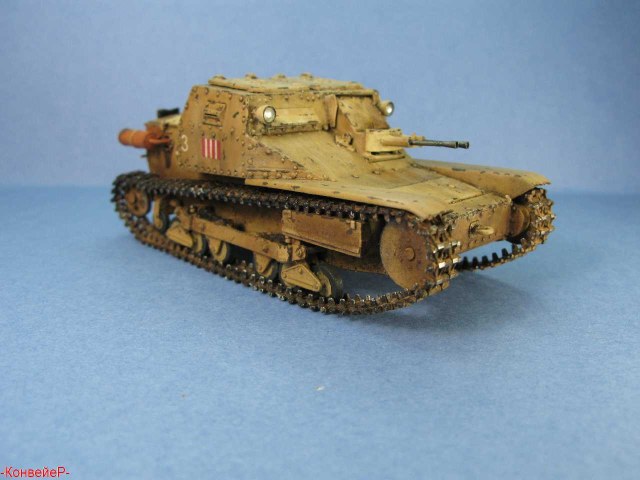 Танкетка CV 3/35 (итальянец с маленькой буквы)