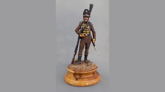 Рядовой 3-го батальона егерей (касадорес). Португалия, 1808-09 гг.