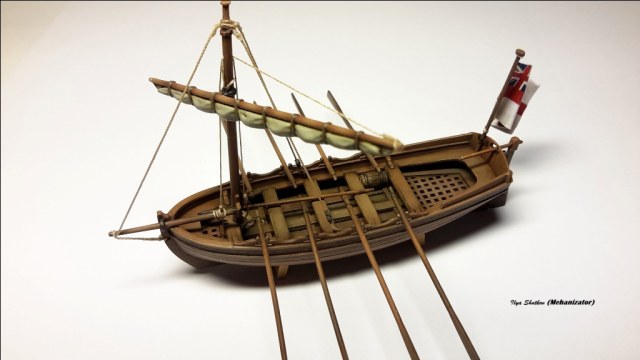 Английская посыльная шлюпка