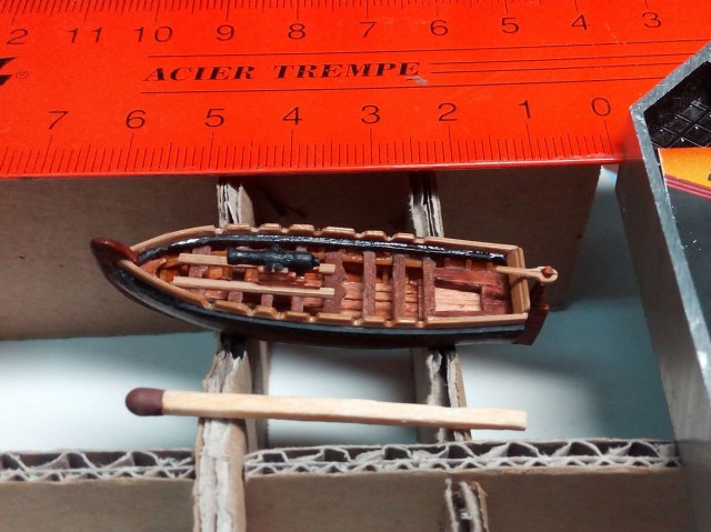 Мой первый корабль в бутылке