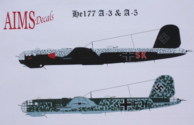 Декаль на He177А-3 и А-5