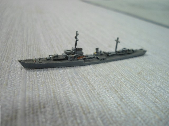 Эсминец Z-21 Wilhelm Heidkamp.