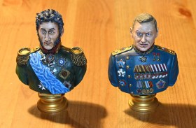 Генерал от инфантерии П.И. Багратион; Маршал Советского Союза К.К. Рокоссовский