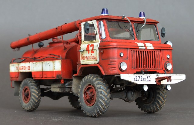 Пожарная автоцистерна АЦ-30(66) на шасси ГАЗ-66-11