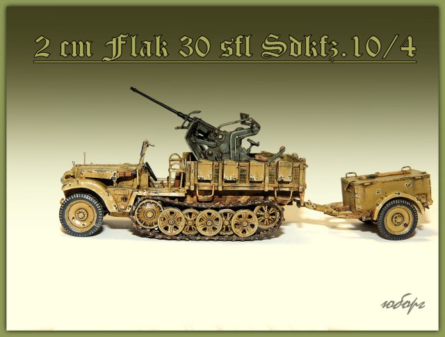 2cm Flak 30 sfl Sdkfz.10/4