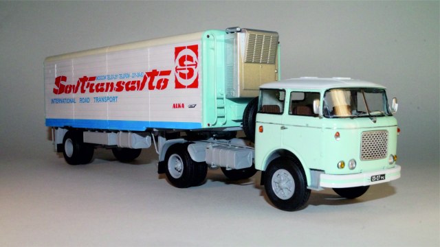 Skoda-706 MTTN с полуприцепом ALKA-N12CH