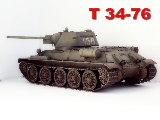 Советский средний танк Т 34-76