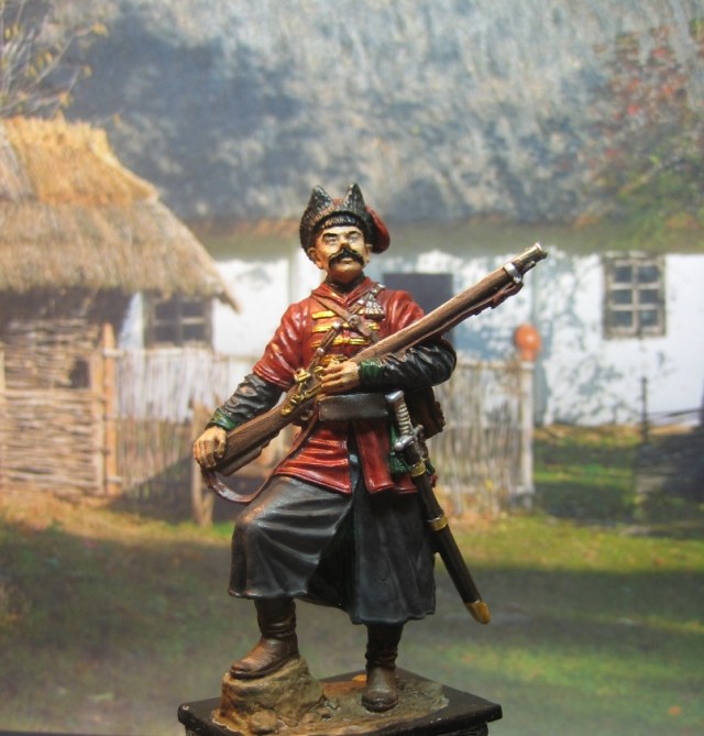 Запорожский казак (XVII век) [54mm]