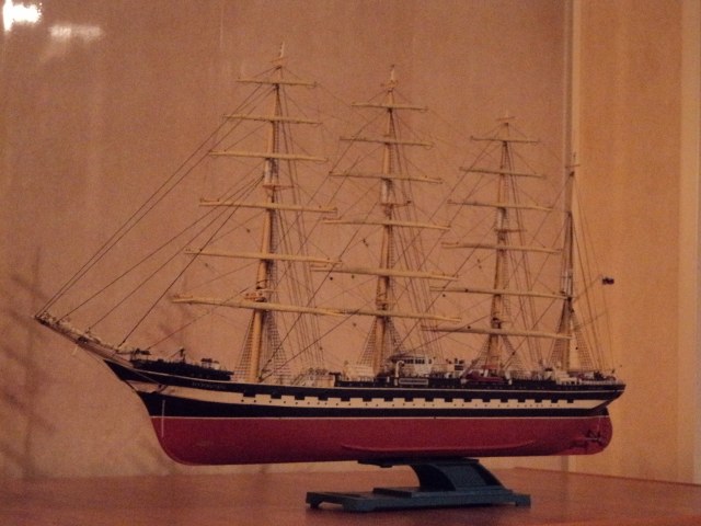 Четырехмачтовый барк "Крузенштерн"