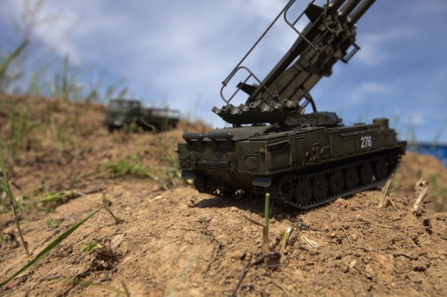 Пусковая установка ЗРК Куб