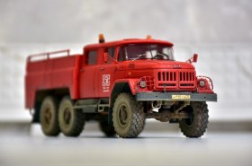 Автоцистерна АЦ-40 для технической воды на шасси ЗИЛ-131