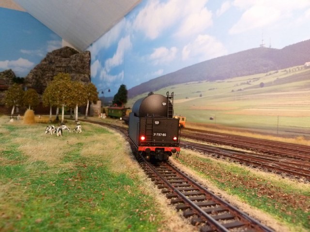 Нефтяной тендер для паровоза серии "Э".