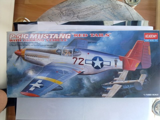 North American P-51"C" 'Red Tails' sqadron