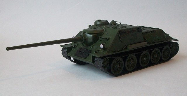 Су-100 на "Пауках"