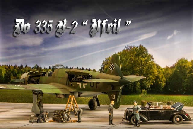Do 335 B-2 "Pfeil" в 32м