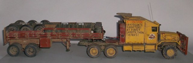 Полубронированный тягач-водовоз