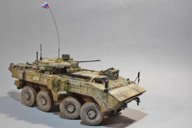 К-17 "Бумеранг" с КАЗ "Афганит"