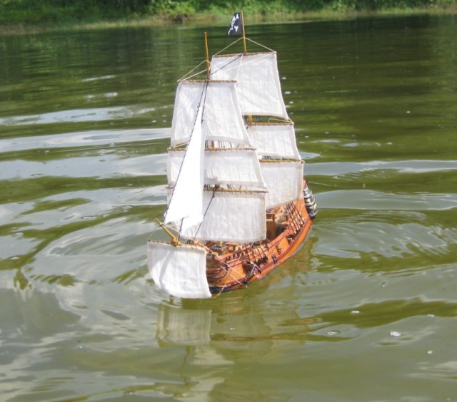 Пиратский бриг "Чёрный Сокол"